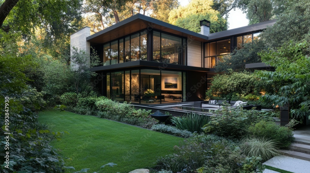 Transforming home exteriors with lush greenery modern design ideas for vibrant living spaces Transforming home exteriors with lush greenery modern design ideas for vibrant living spaces