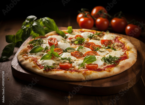 Award-Winning Pizza with Mozzarella and Basil