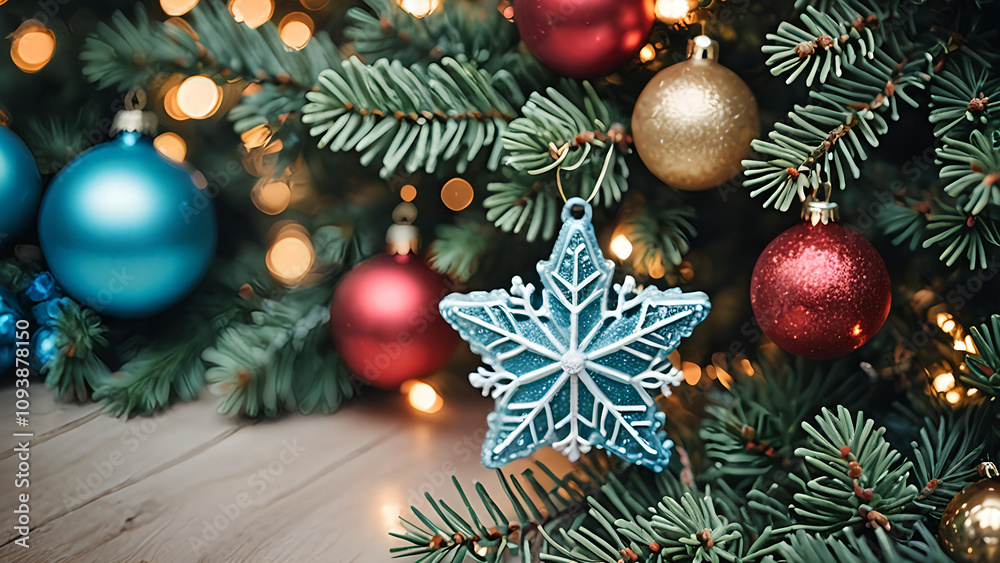 クリスマスツリーの装飾 クリスマスツリーの装飾