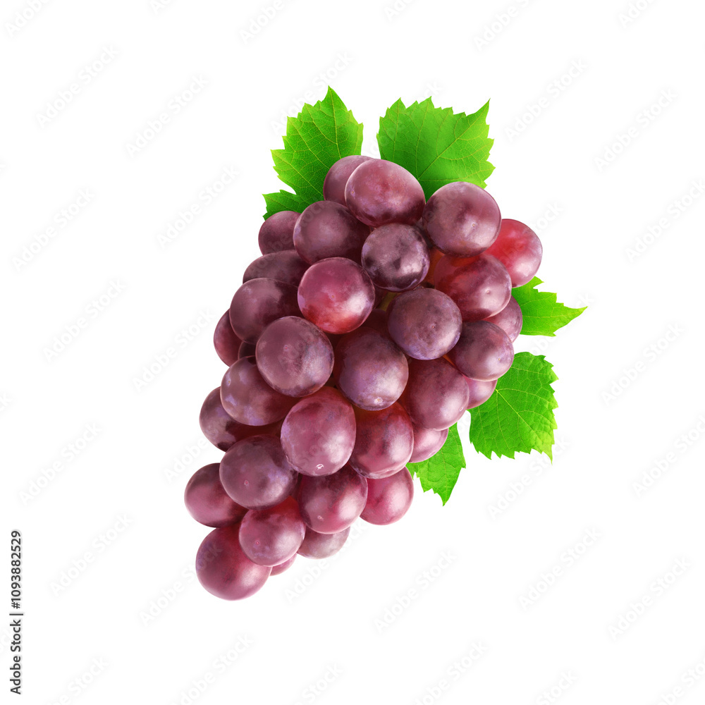 Fototapeta premium bunch of red grapes