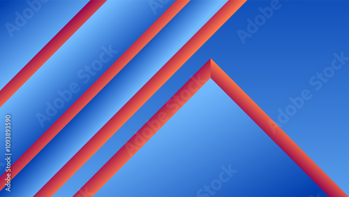 ABSTRACT BACKGROUND WITH GEOMETRIC SHAPES ORANGE BLUE GRADIENT MESH SMOOTH LIQUID COLORFUL DESIGN VECTOR TEMPLATE GOOD FOR MODERN WEBSITE, WALLPAPER, COVER DESIGN 