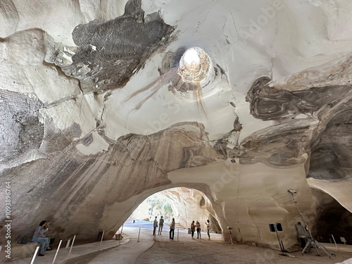 Huge caverns of the Bell Caves photo