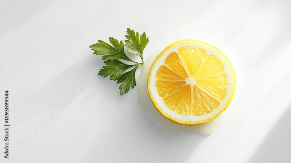 Crispy Breaded Cutlet with Lemon Wedge Crispy Breaded Cutlet with Lemon Wedge