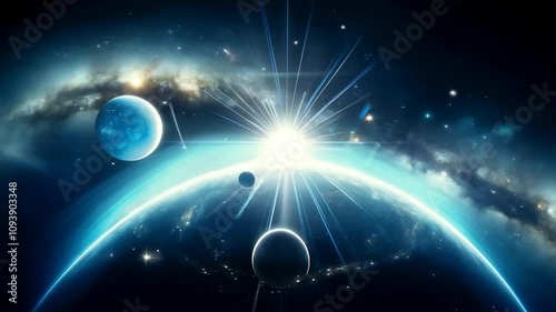 Orbit Star System AI Render