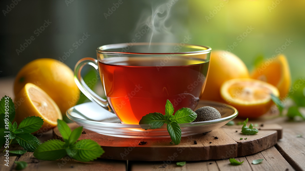 Herbal Citrus Tea Relaxation Herbal Citrus Tea Relaxation