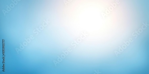 Soft morning haze with sunlight fading into blue background, serene atmosphere, soft focus photography, hazy morning