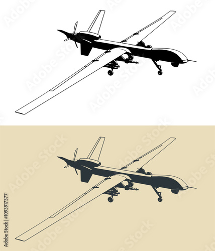 Military multi-mission long-endurance remotely piloted aircraft