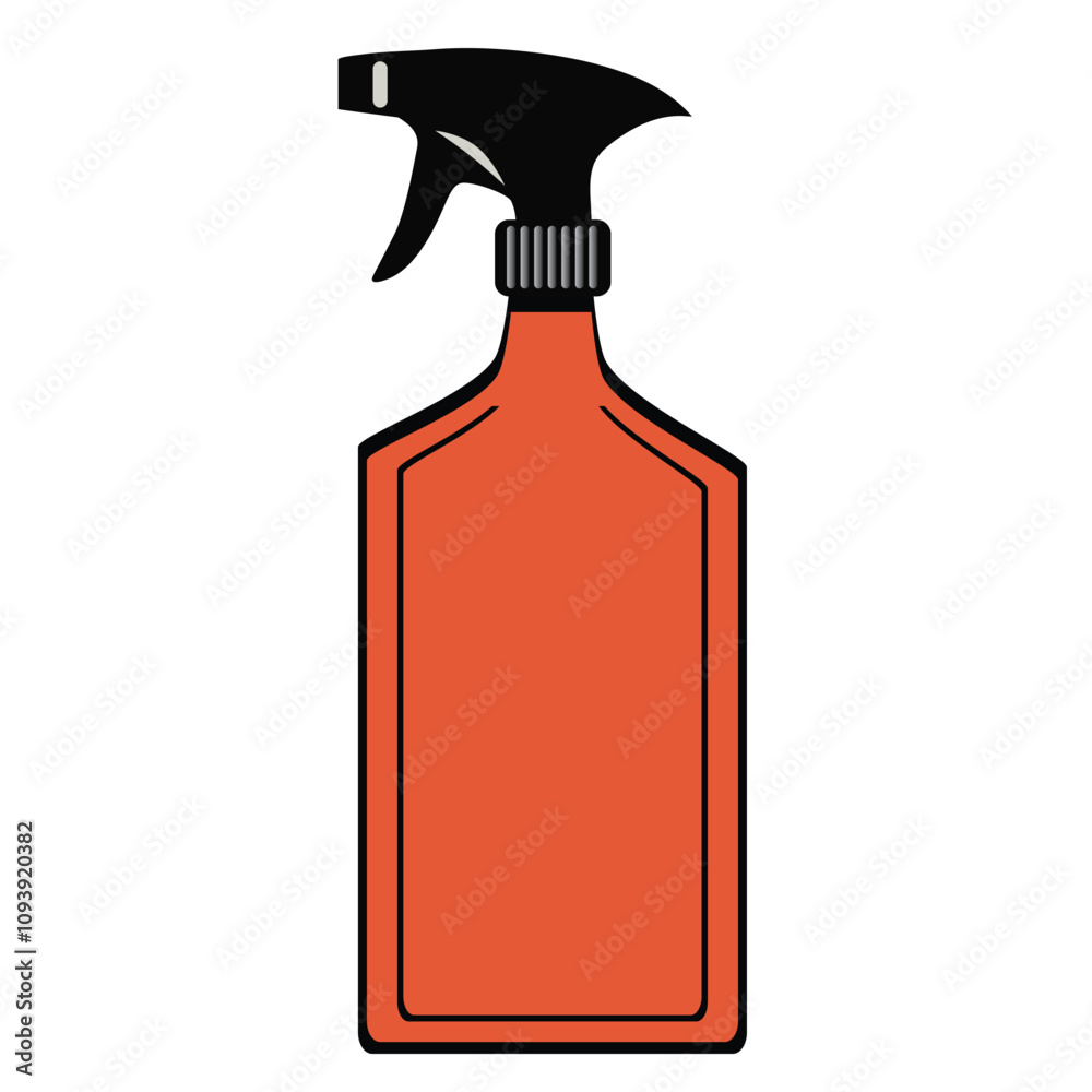Plastic bottle with sprayer Plastic bottle with sprayer