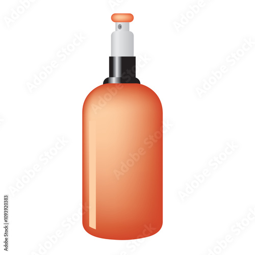 Plastic dispenser for household chemicals