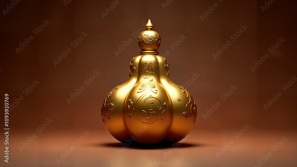 Golden Gourd Bottle of Wealth Golden Gourd Bottle of Wealth