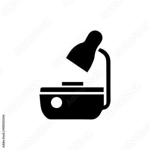 Simple Vector Icon of a beauty care machine – Logo Design Illustration