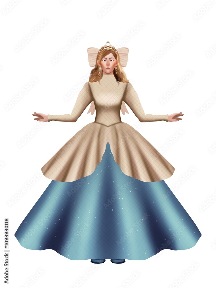 fashion illustration of a woman wearing a charming classic luxury dress for fashion design illustration needs fashion illustration of a woman wearing a charming classic luxury dress for fashion design illustration needs