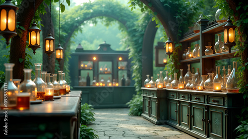 Whimsical Botanical Laboratory