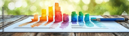 Strategic recruitment analytics hrm insights into workforce trends office environment data visualization outdoor viewpoint business concepts