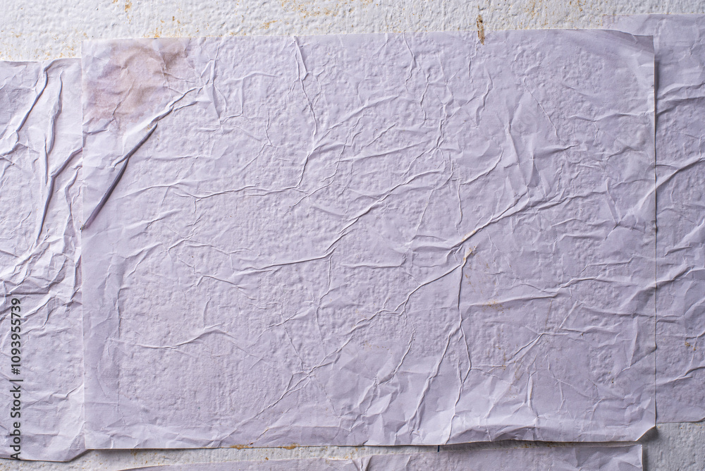 white crumpled and creased glued wrinkled paper poster texture background white crumpled and creased glued wrinkled paper poster texture background