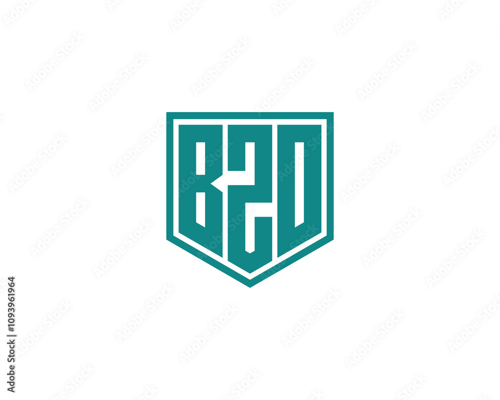 BZO logo design vector template. BZO BZO logo design vector template. BZO