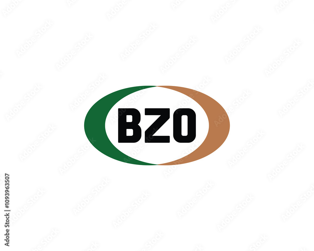 BZO logo design vector template. BZO BZO logo design vector template. BZO