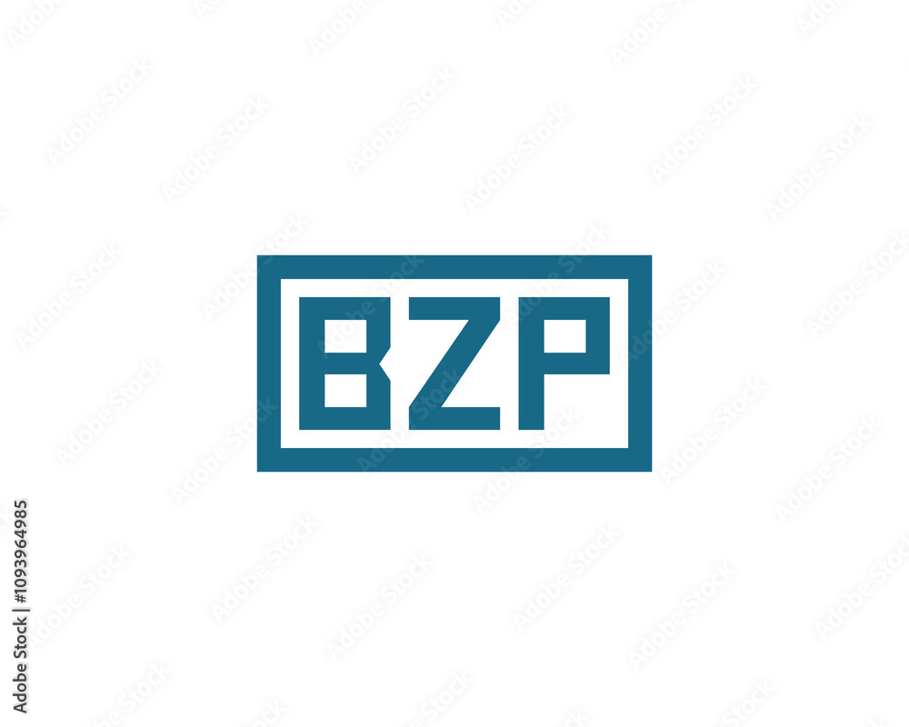 BZP logo design vector template. BZP BZP logo design vector template. BZP