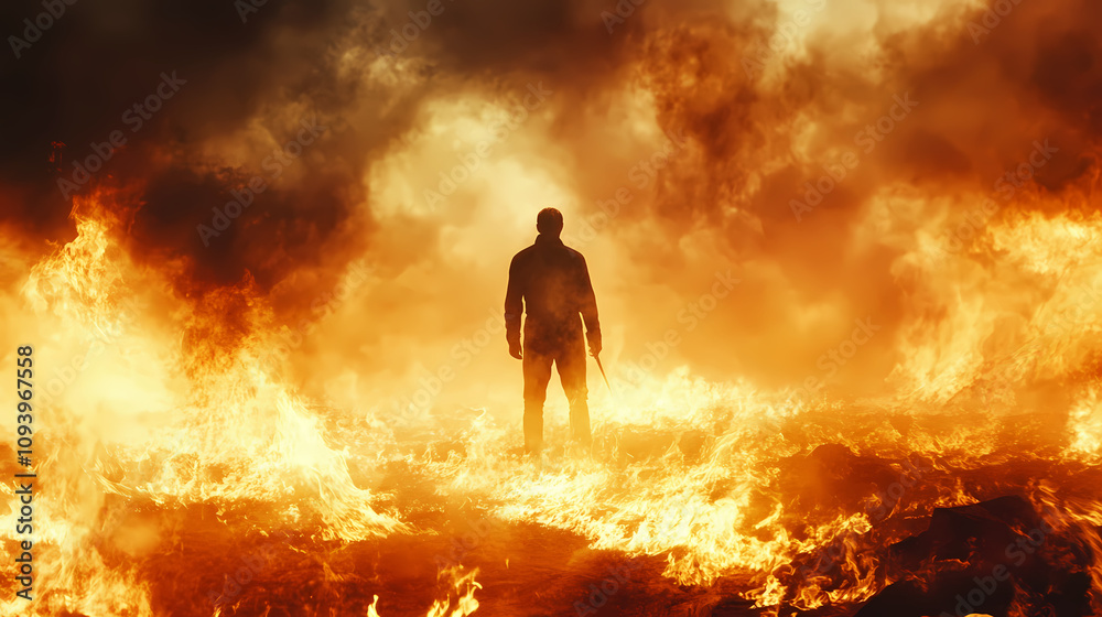 person in fire person in fire