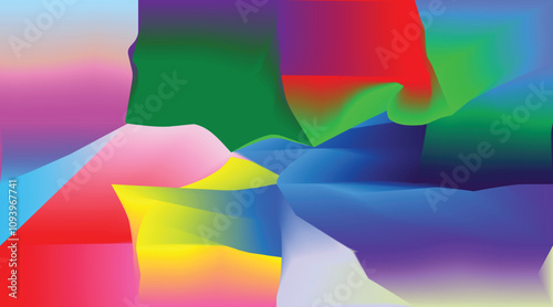colorful abstract, can be used for posters, banners, wallpapers, magazines, brochures and other commercial purposes.