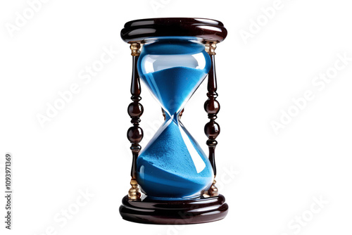 hourglass isolated on transparent background