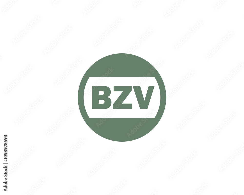 BZV logo design vector template. BZV BZV logo design vector template. BZV