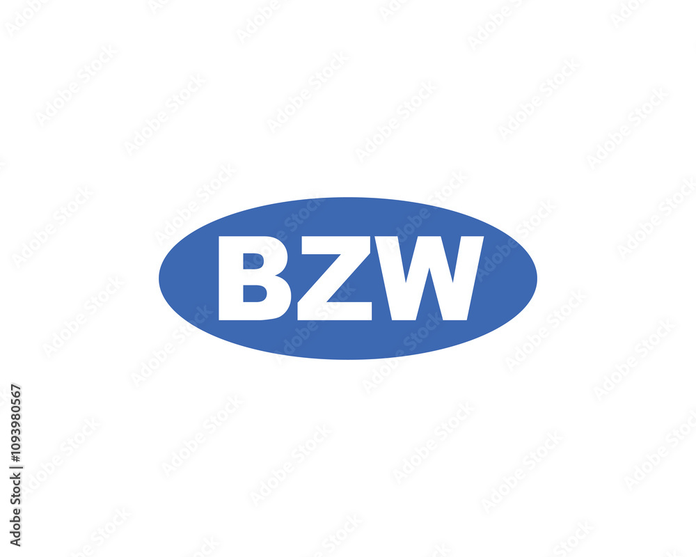 BZW logo design vector template. BZW BZW logo design vector template. BZW