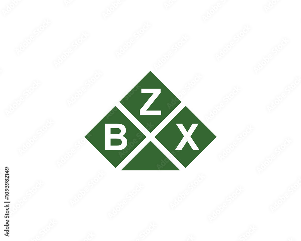 BZX logo design vector template. BZX BZX logo design vector template. BZX