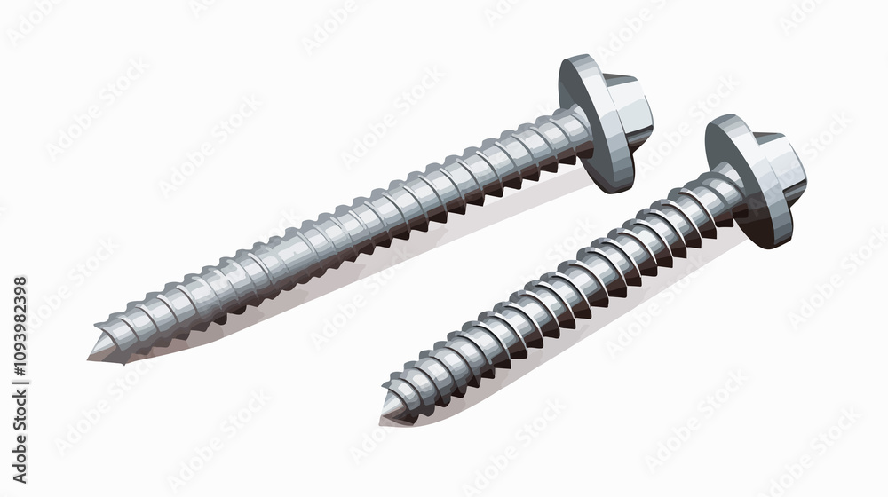 Screw Vector Symbol Icon Design: Detailed and Creative Illustration Screw Vector Symbol Icon Design: Detailed and Creative Illustration