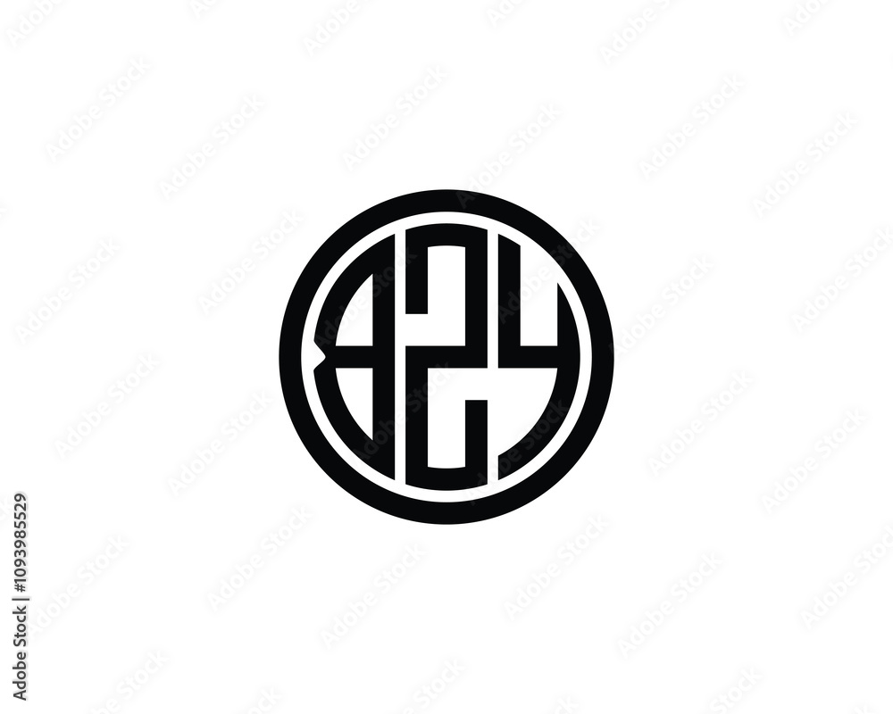 BZY Logo design vector template. BZY BZY Logo design vector template. BZY