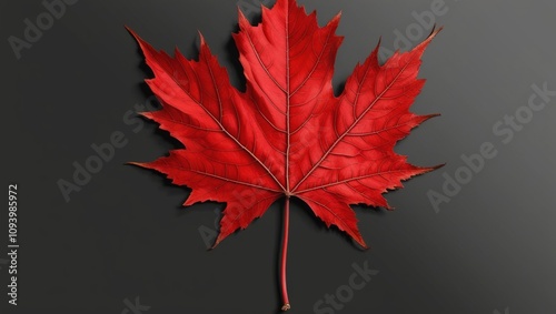 Autumn Beauty: Vibrant Maple Leaf Showcase