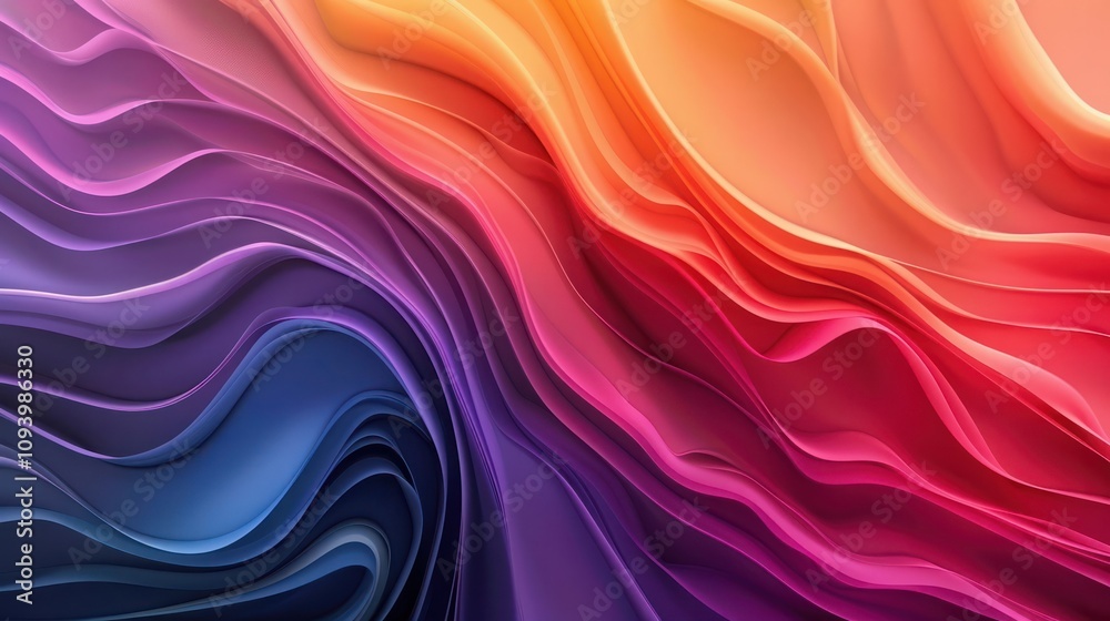 Fototapeta premium Abstract Background.Smooth Gradient Background color lines