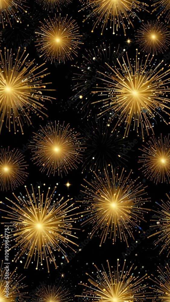 Fototapeta premium fireworks on the background