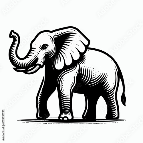 elephant cartoon illustration