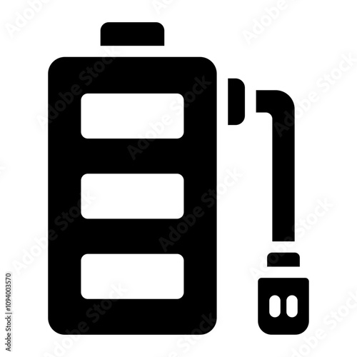 Full battery glyph icon representing power for remote control devices