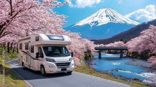 Mount Fuji Cherry Blossom RV Road Trip 