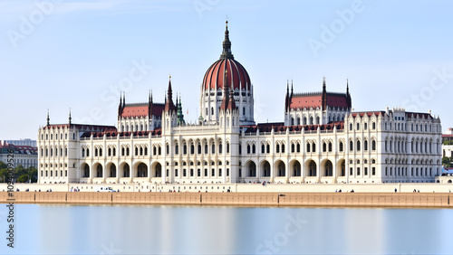 Hungarian parliament building, parliament of Budapest, Budapest, Europe, EU, a notable landmark of Hungary, popular tourist destination in Budapest.

Gothic Revival, baroque, renaissance. photo