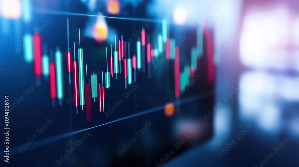 Dynamic stock market data visualization. Dynamic stock market data visualization.