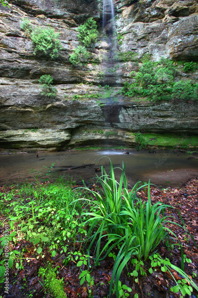 Hidden Canyon at Starved Rock State Park Hidden Canyon at Starved Rock State Park