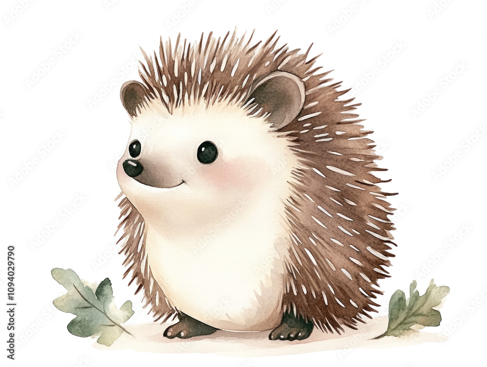 Cute Hedgehog Illustration for Nature Lovers Cute Hedgehog Illustration for Nature Lovers
