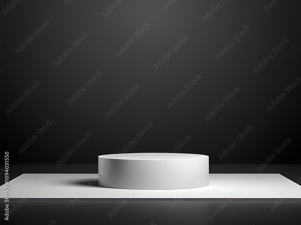 Fototapeta premium 3D product display background design render illustration