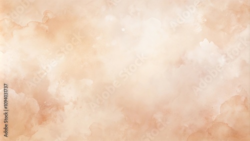 Abstract Peach Watercolor Background Texture for Design Projects