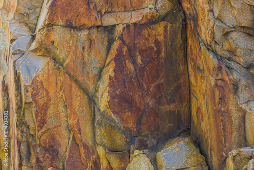Close Up Of Canadian Shield Rock