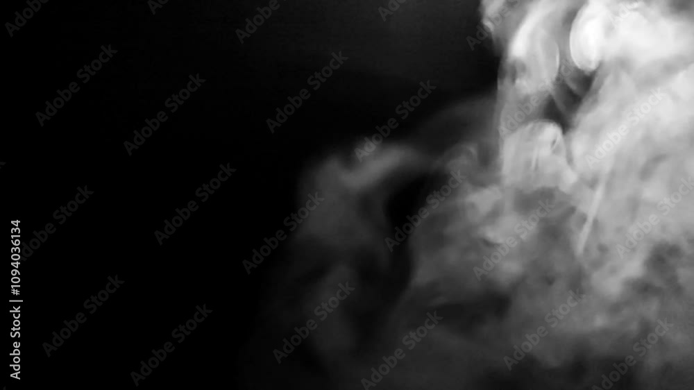 smoke effect with black screen smoke effect with black screen
