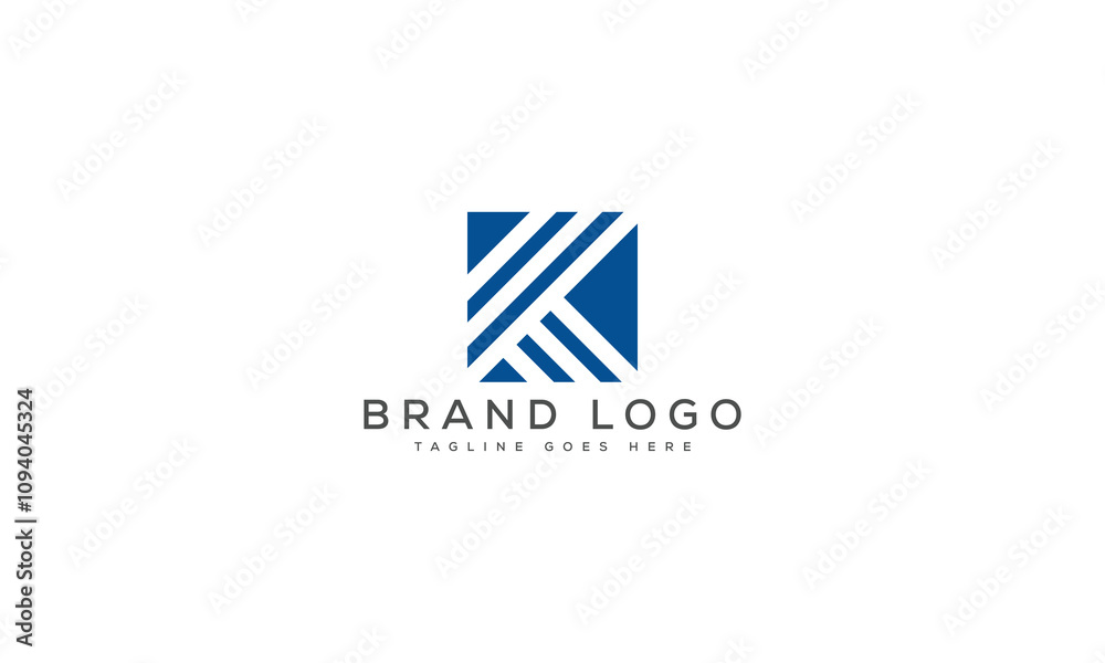 letter K logo design vector template design for brand.