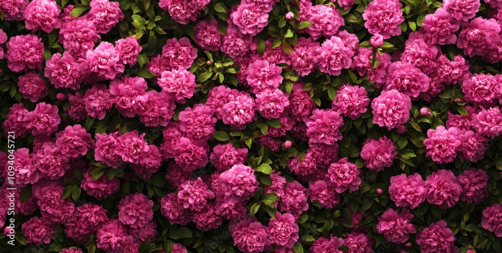 A vibrant display of pink flowers with lush green leaves, creating a lively floral backdrop. A vibrant display of pink flowers with lush green leaves, creating a lively floral backdrop.