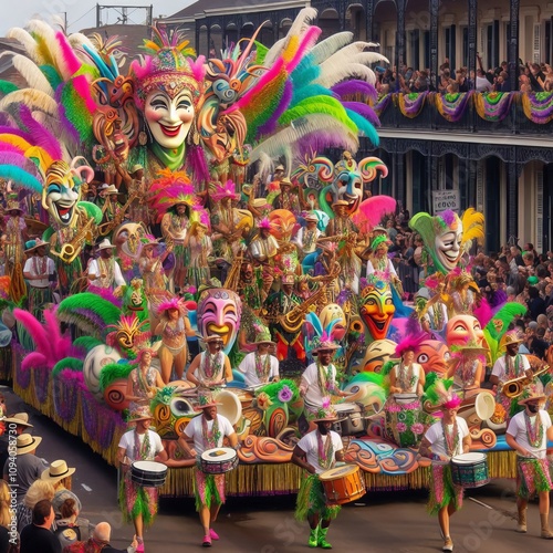 Mardi Gras USA photo