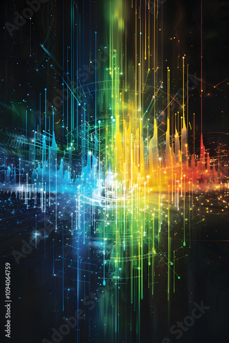 Dynamic Visualization in Radio Frequency Spectrum Analysis photo