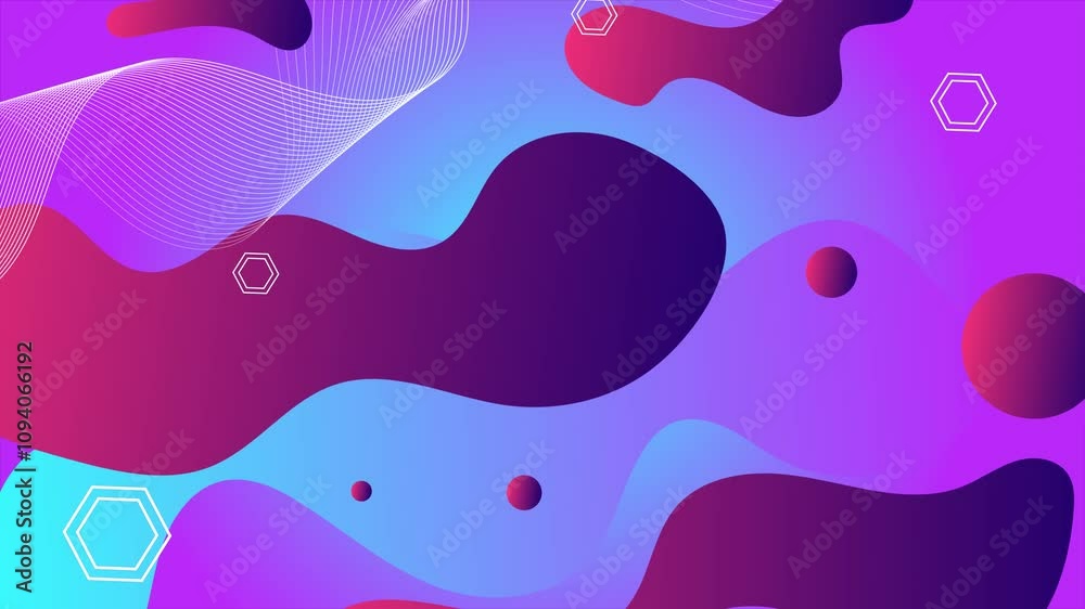 dynamic abstract geometric background design with vibrant shapes and lines seamless 4k video background motion pop art design dynamic abstract geometric background design with vibrant shapes and lines seamless 4k video background motion pop art design