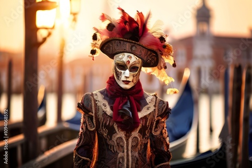 the venice carnival is famous for its elaborate masks and costum